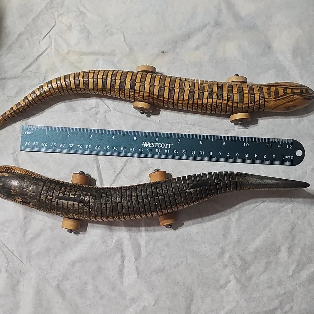 Vintage Wooden Fish Toy